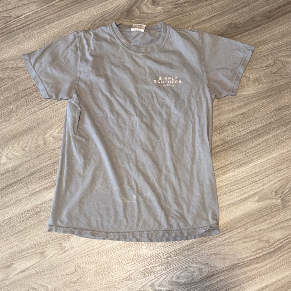 Simply Southern Light Gray Men's Tee